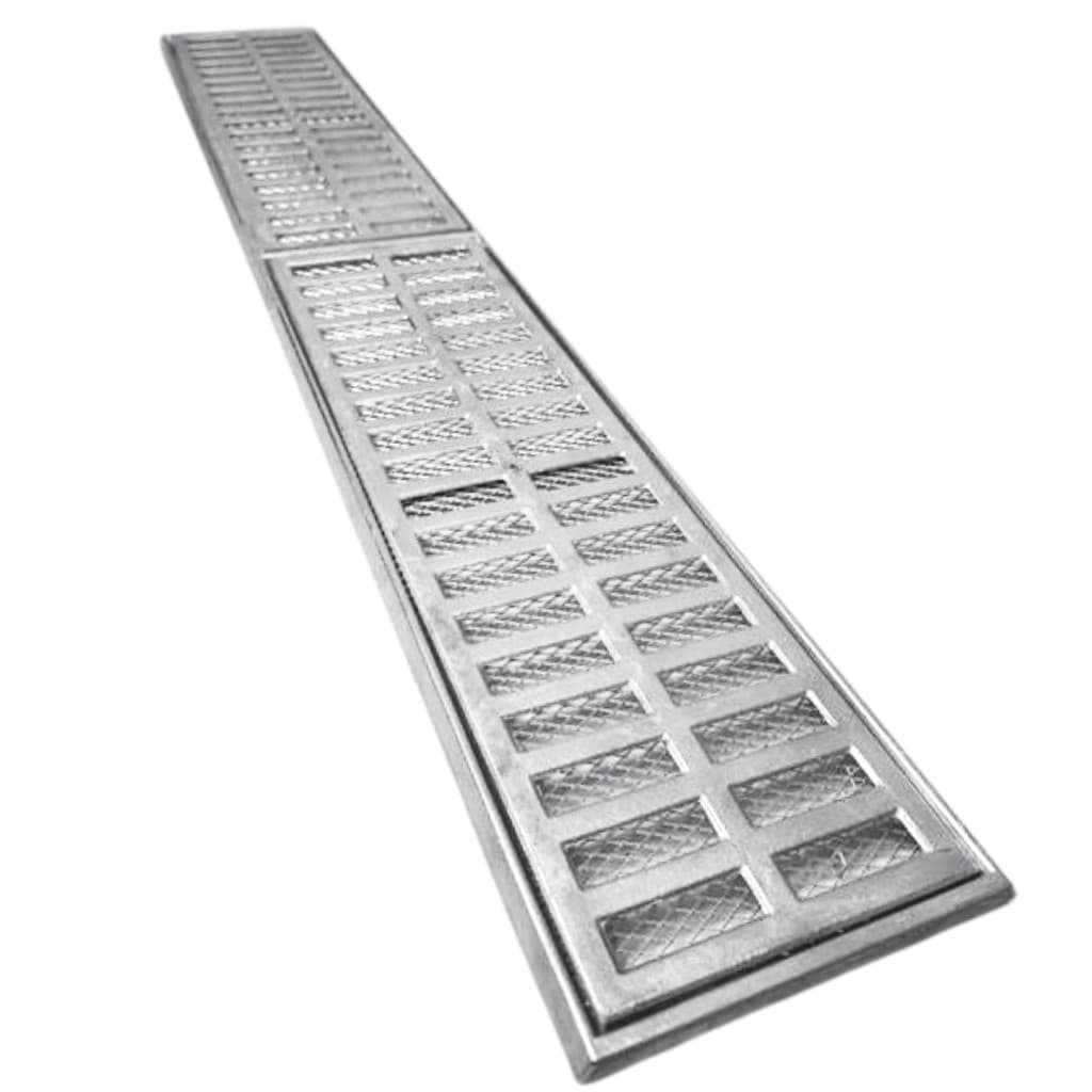 Ralo Linear 1 metro x 15cm Parafuso com Caixilho e Tela