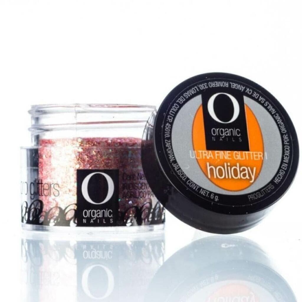 GLITTER PARA UNHAS ULTRA FINE I HOLIDAY ORGANIC NAILS