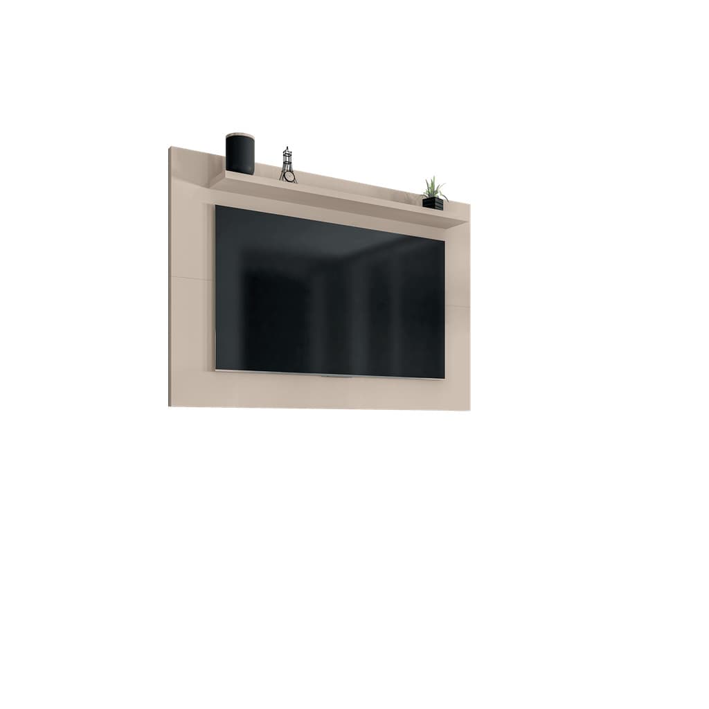 Painel Safira para TV até 50 Polegadas Design Moderno e Prateleira Versátil - 3 Cores