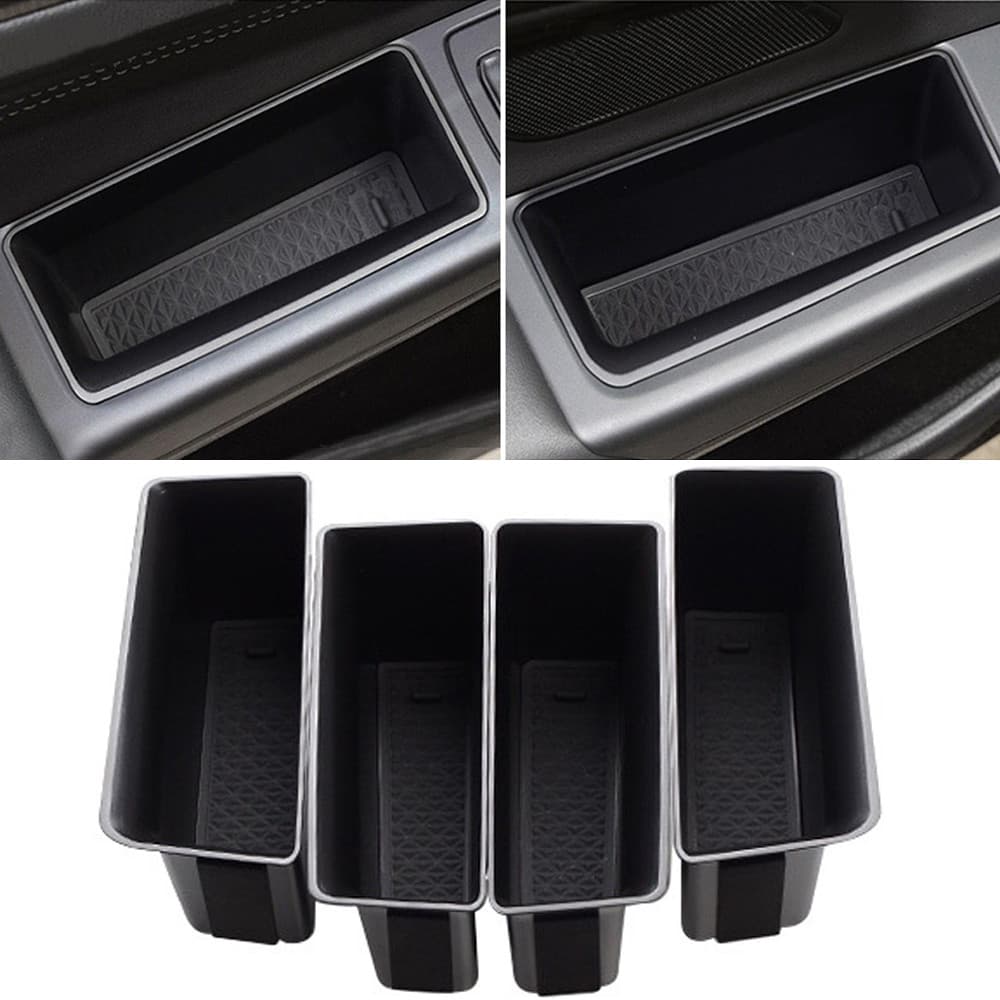 Porta Lateral Do Carro Braço Alça Recipiente Caixa De Armazenamento Apto Para Volkswagen VW Golf 8 MK8 R Gti 2020-2021 O