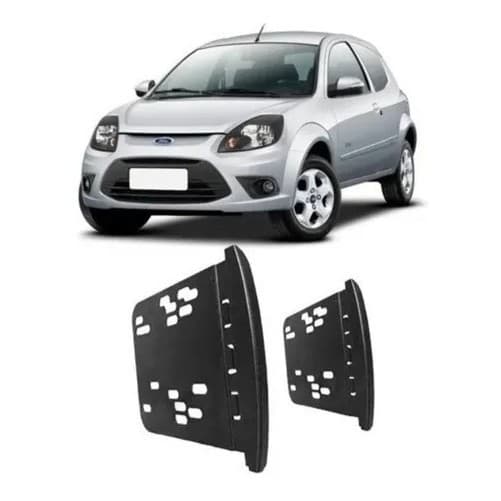 Moldura Para Painel Dvd 2 Din Ford Ka 1999 A 2011 ( Cantos )
