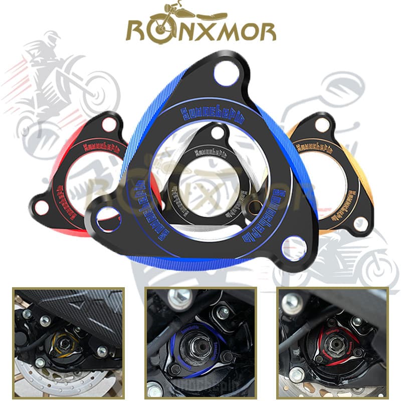RONXMOR Novo 1PC Modificado Roda Traseira Capa Decorativa Para NMAX155 NVX AEROX CNC Placa De Cobertura De Liga De Alumí