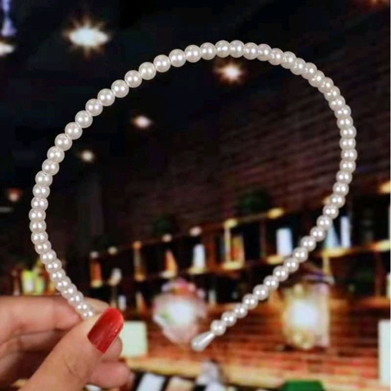 12 UN Tiara de perola Geral para adultos e crianças