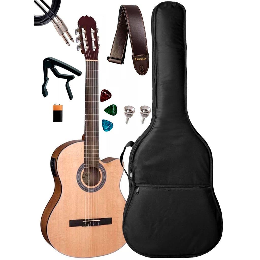 Violão Shelby Clássico Sn61c Stnt + Capa Luxo