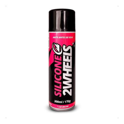 Silicone Spray Proteção Brilho Ptfe 2wheels 300ml Para Bike