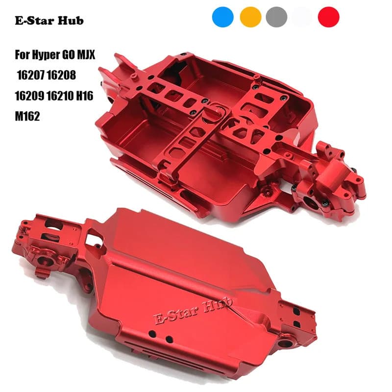Caixas de Câmbio Dianteiras e Traseiras para Hyper GO MJX 16207 16208 16209 16210 H16 M162, Kit de Peças de Metal para U