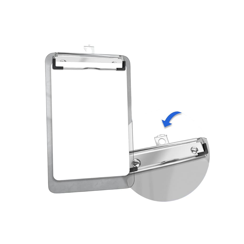 Mini Prancheta 12 cm X 18,5cm e bloco de 50 fl - Cabem em bolsos e bolsas Acrimet 155