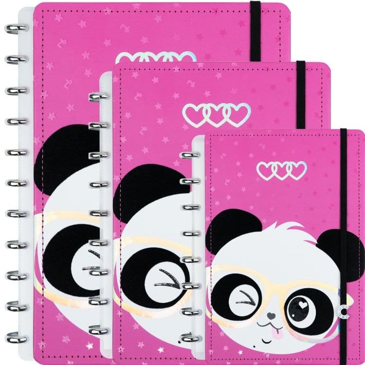 Caderno Pandalu Glow By Luluca CADERNO INTELIGENTE