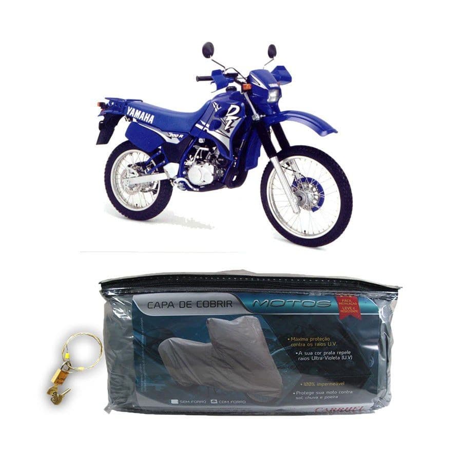 Capa com cadeado para cobrir YAMAHA DT 200R G(206)