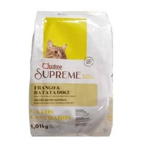 Ração Quatree Supreme Gatos Cast. Frango Pct 1Kg