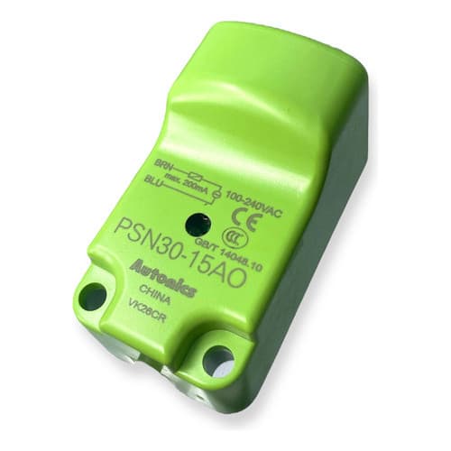 Sensor Psn30-15ao Indutivo 2 Fios 100-240vac Autonic Quadrad
