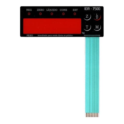 Teclado Ramuza Idr 7500 8 vias