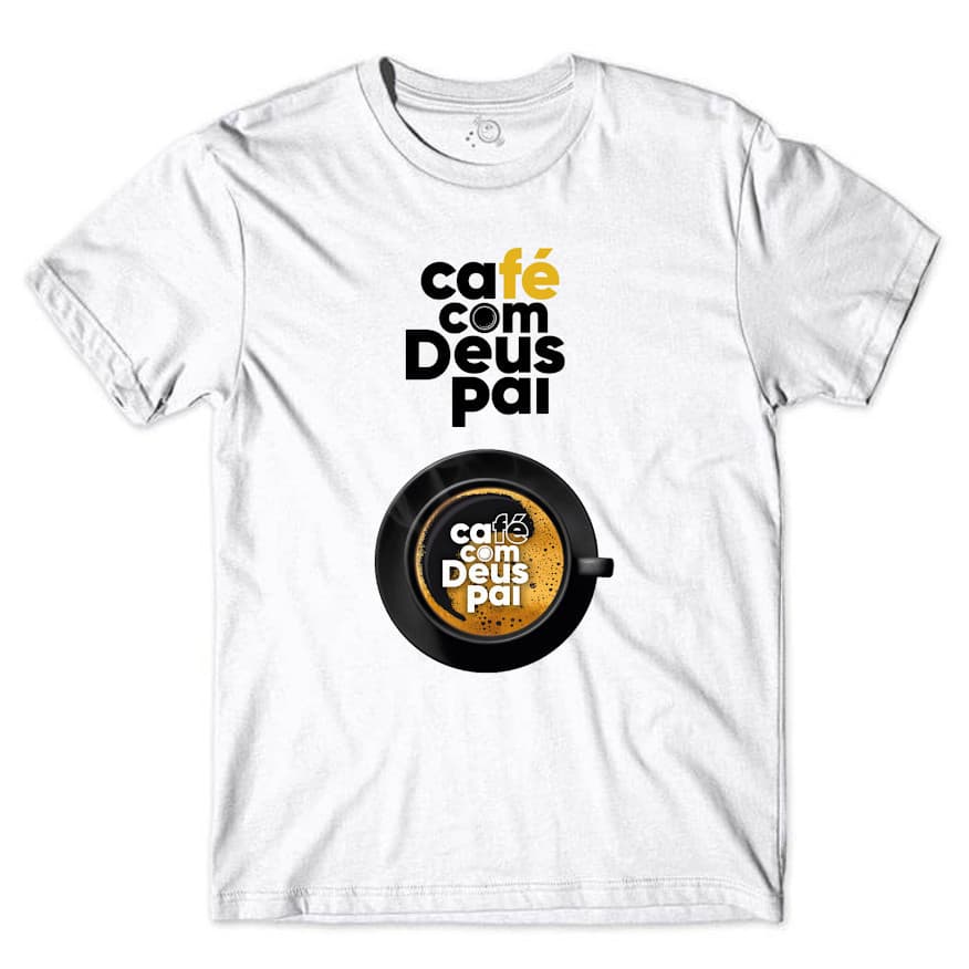 Camisa Premium 30.1 Camiseta UNISSEX Café Com Deus Pai 2025 LANÇAMENTO CRISTÃ Envio Imediato