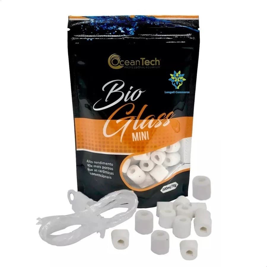 Mídia Biológica Bio Glass Mini Ocean Tech 100ml
