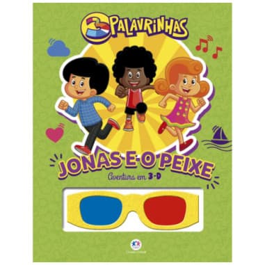 Jonas e o Peixe - Livro 3D da Turma de 3 Palavrinhas