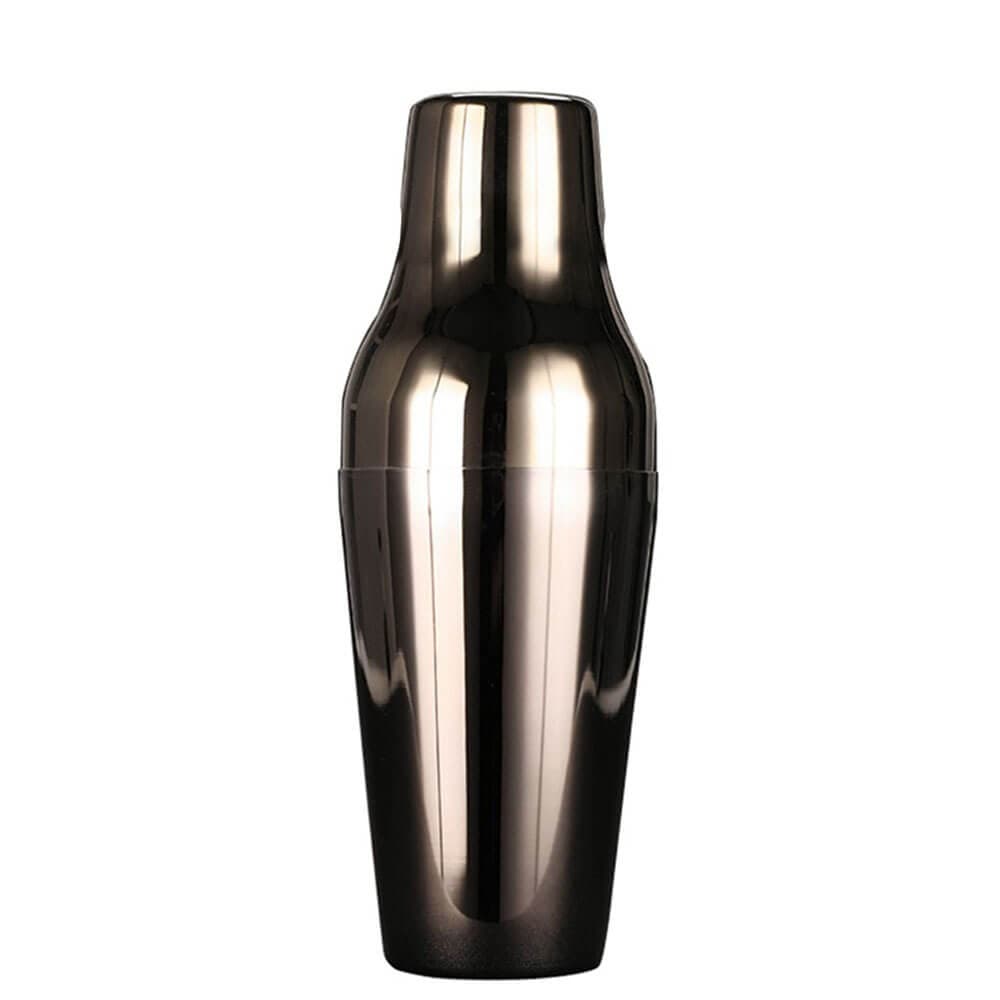 Coqueteleira Paris Em Inox Polido Black Titanium 650 ml
