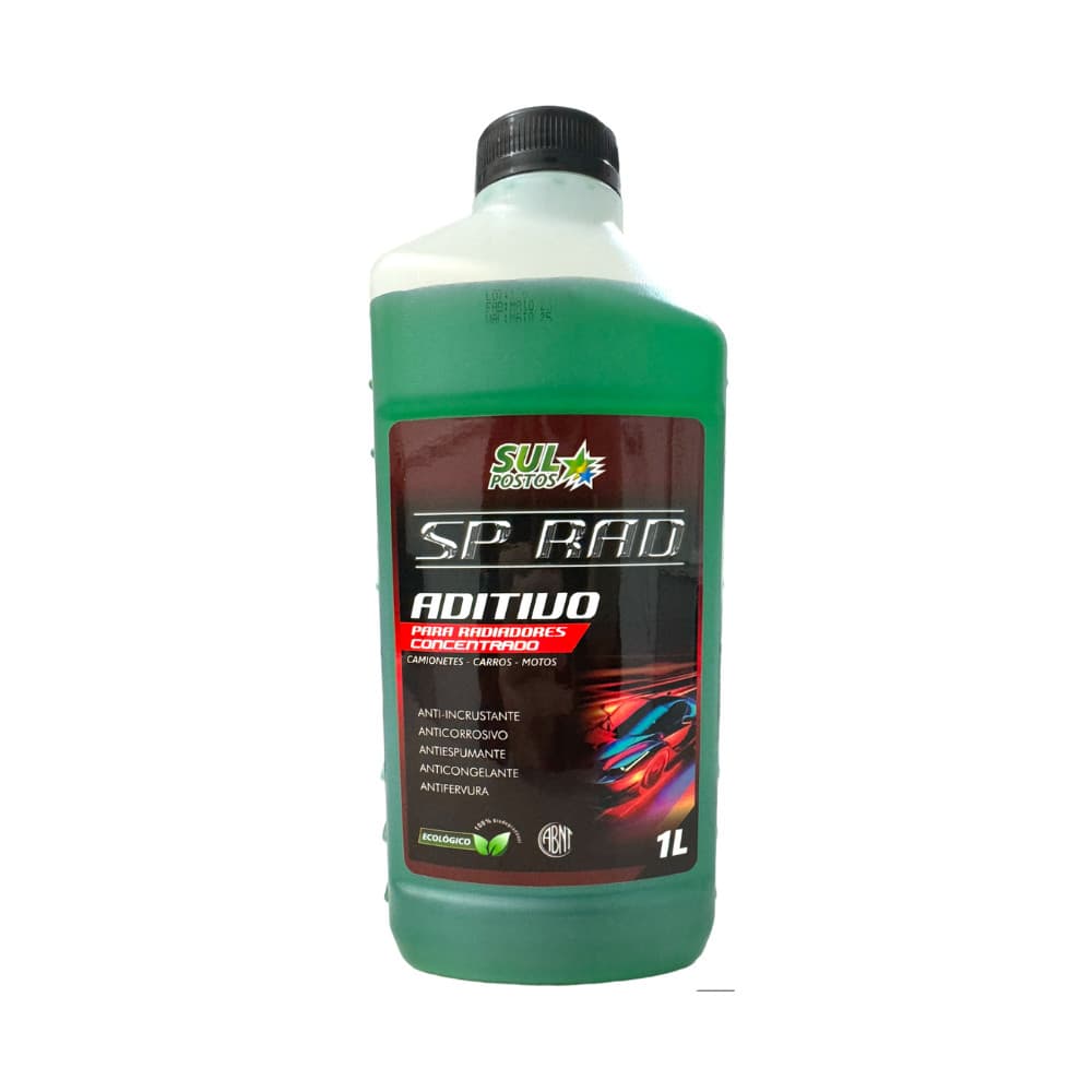 Aditivo Radiador Sp Rad Concentrado Ecológico Verde 1 Litro