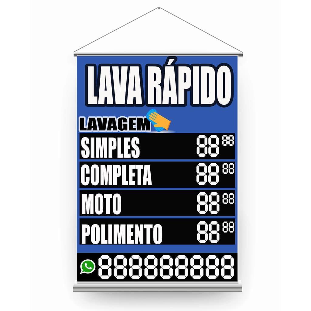 BANNER LAVA RÁPIDO