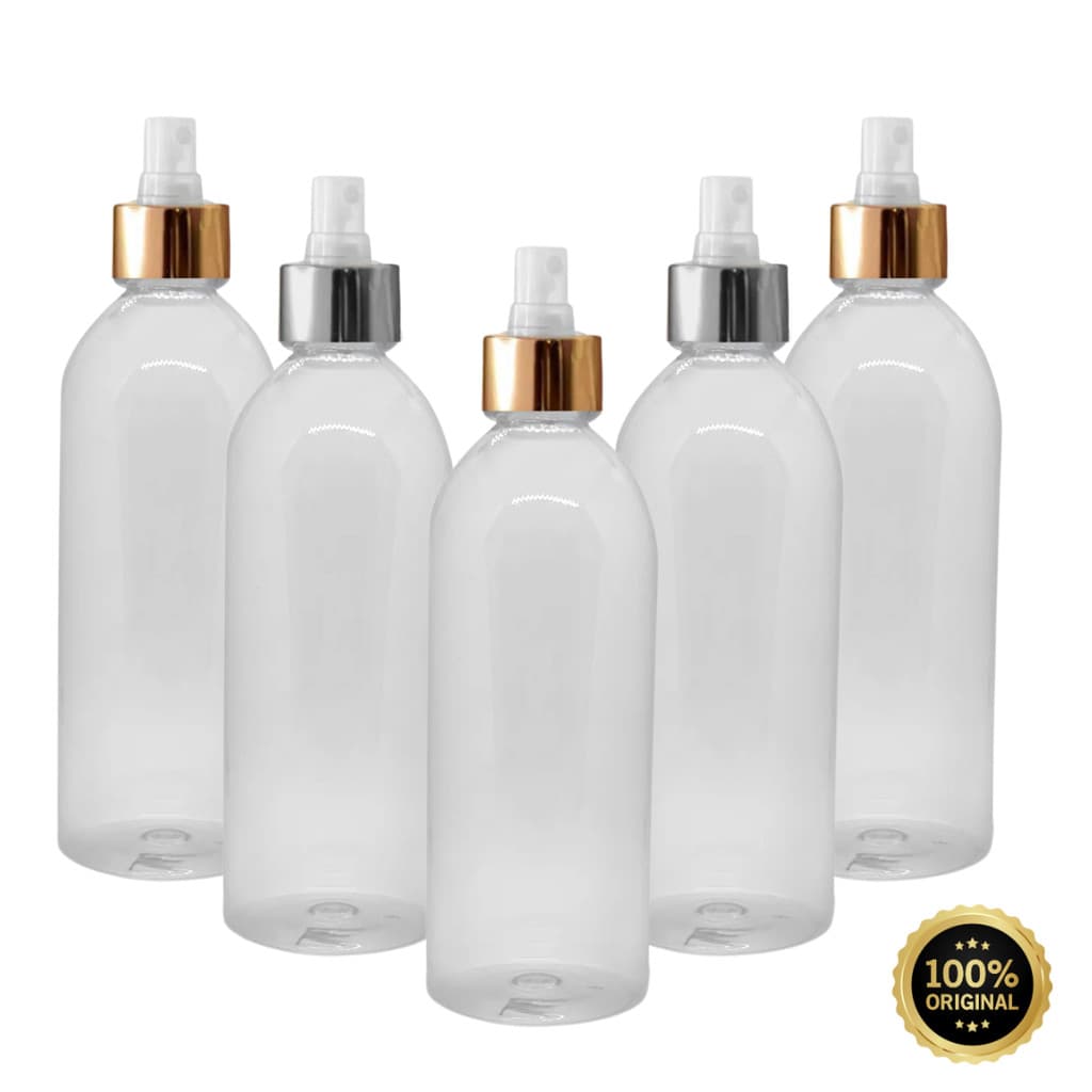 Frasco Pet 500ml Rosca 28 Com Válvula Spray Luxo 10 Unid