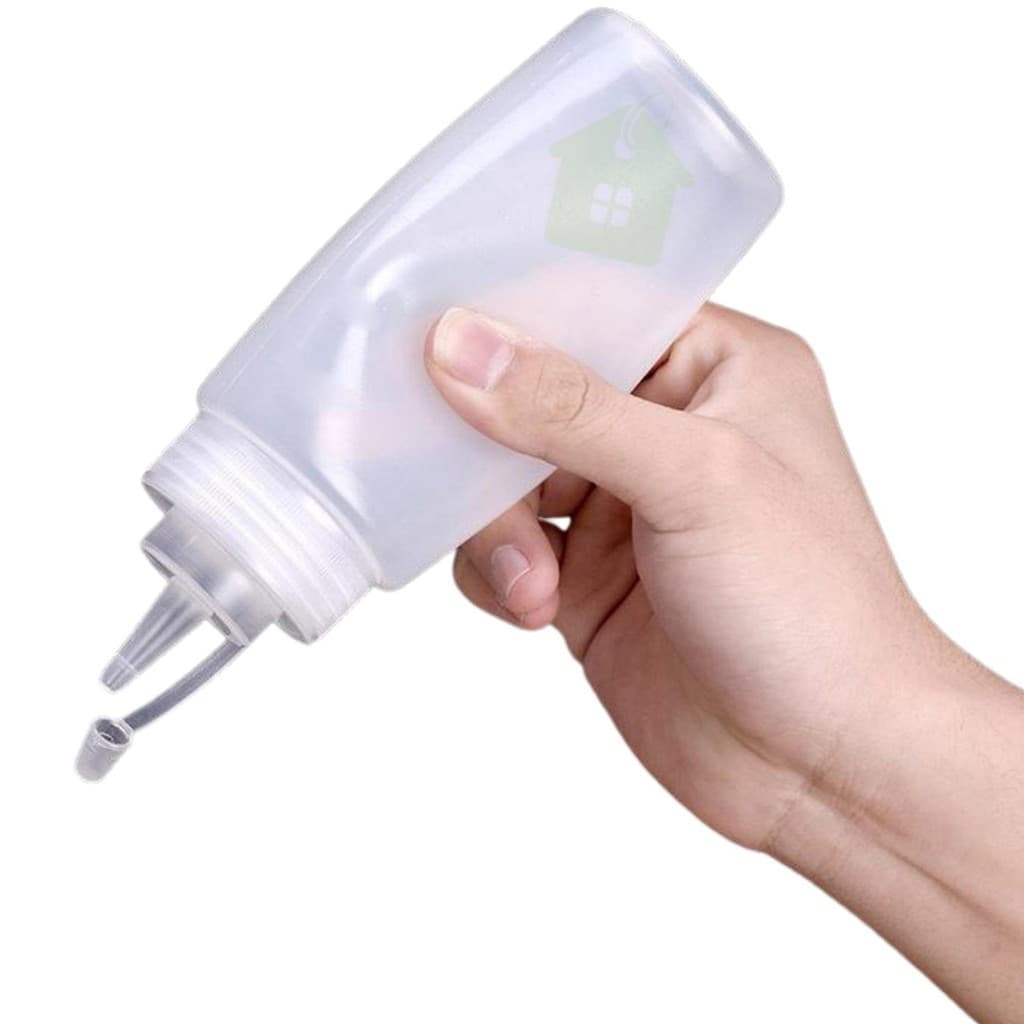 Bisnaga de Molho Flexível Profissional 360ml - Ótima para Restaurantes e Hamburguerias