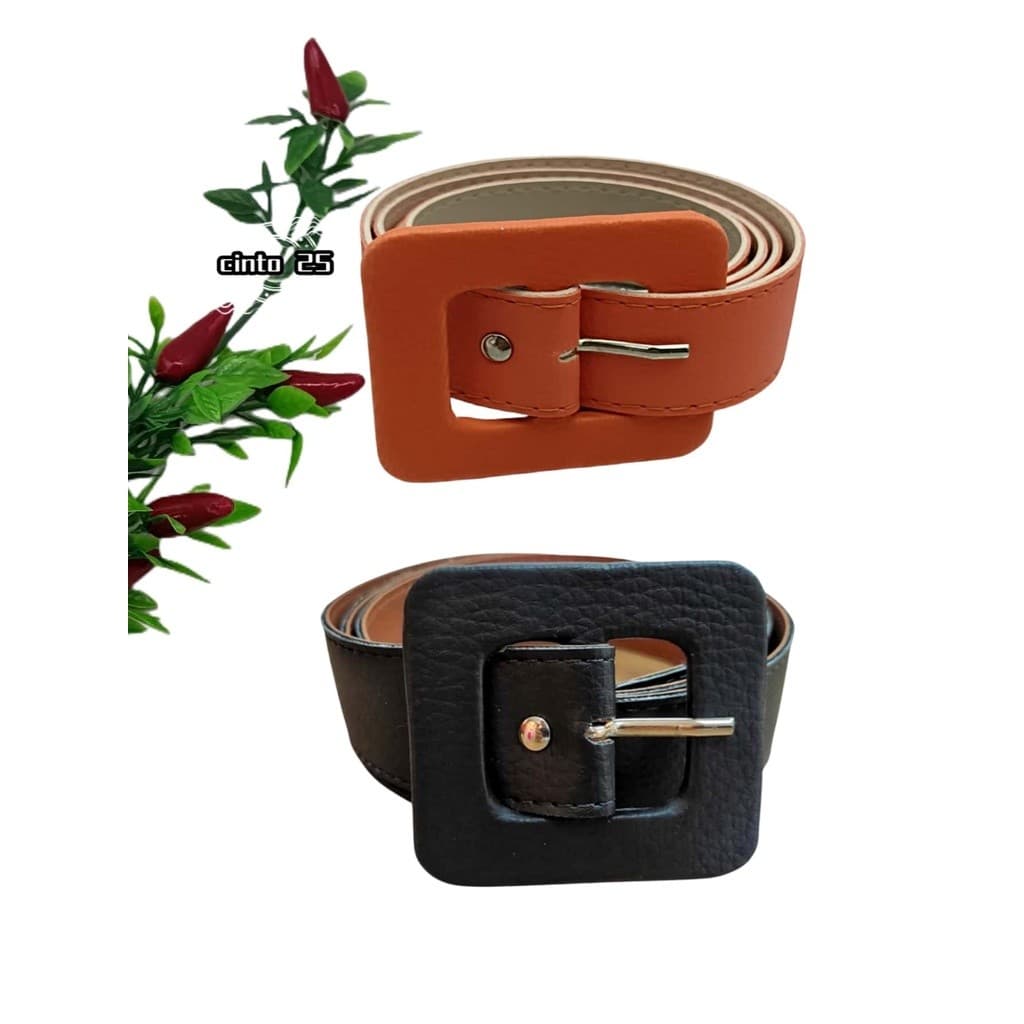 Kit 2 Cinto Feminino Moda fino 3.0CM