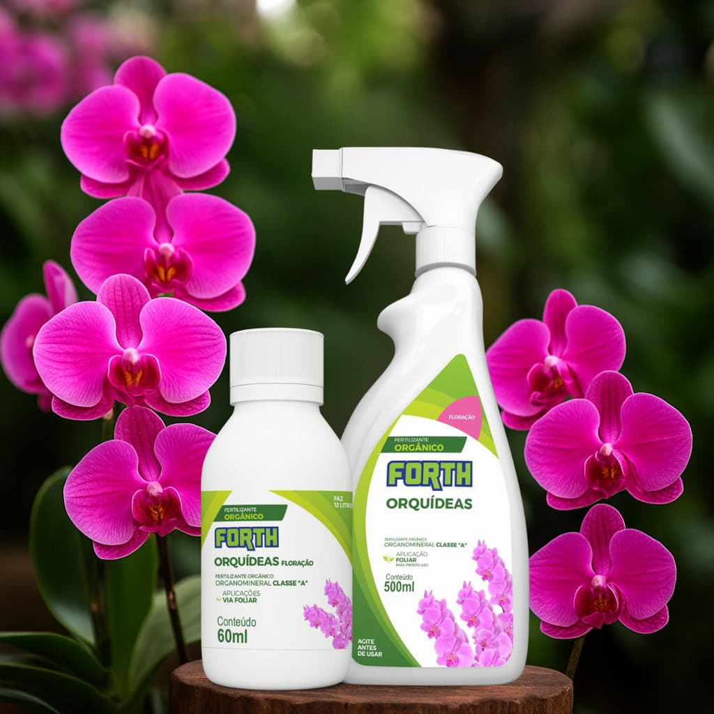 Adubo Fertilizante Líquido Forth Orquídeas Floração