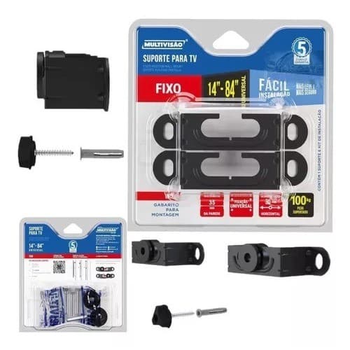 Suporte Multivisão Para Tv Fixo Plug 14 - 84