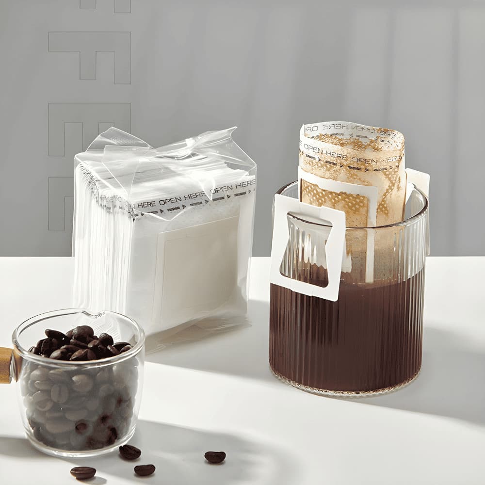 Filtro De Café Descartável Coador De Cafe Individual Cuador Pequeno Mini Cuador Descartavel Cozinha