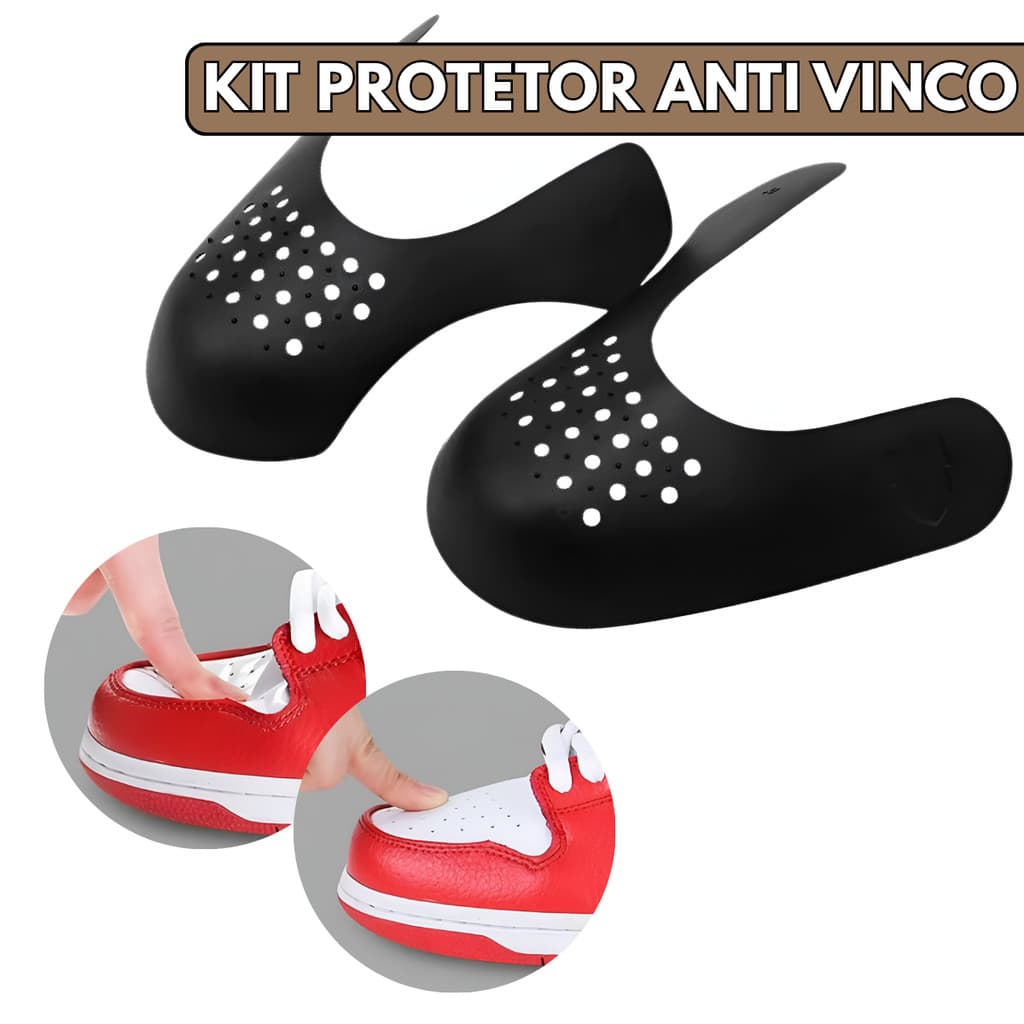 Kit Protetor Anti Crease Anti Dobra Para Sapato Sneakers Conserva Tênis - Escolha Seu Kit