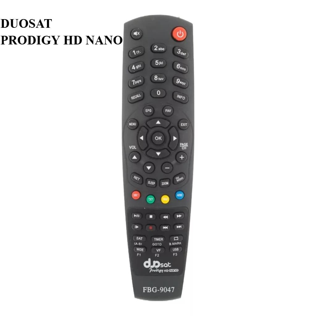 Controle Remoto FBG 9047 LE 7745 9047 PRO HD NANO envio mesmo dia
