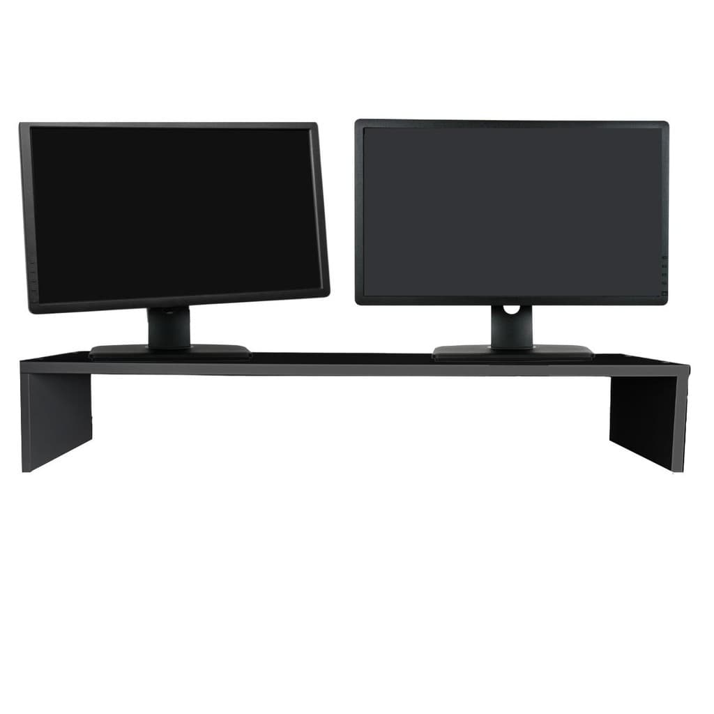 Suporte Base Para Monitor 15x90x20cm MDF Preto