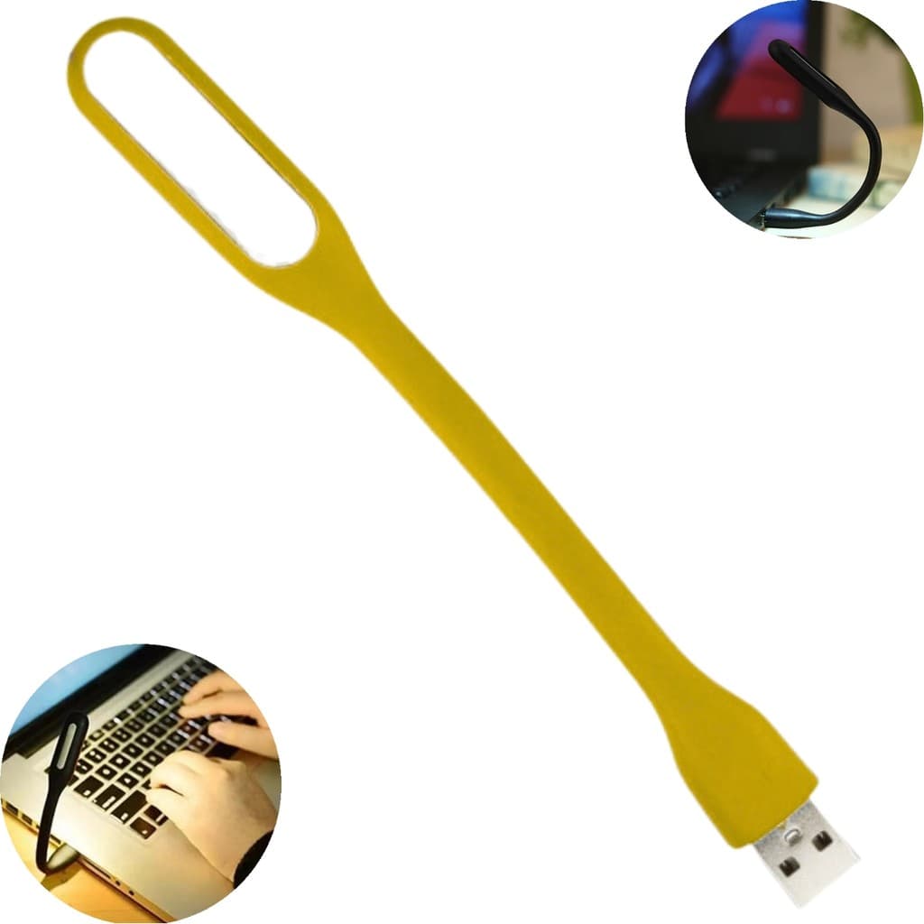 Mini Luz Led Luminária De Mesa Pequena Notebook Pc Usb Flexível Portátil 360 Graus