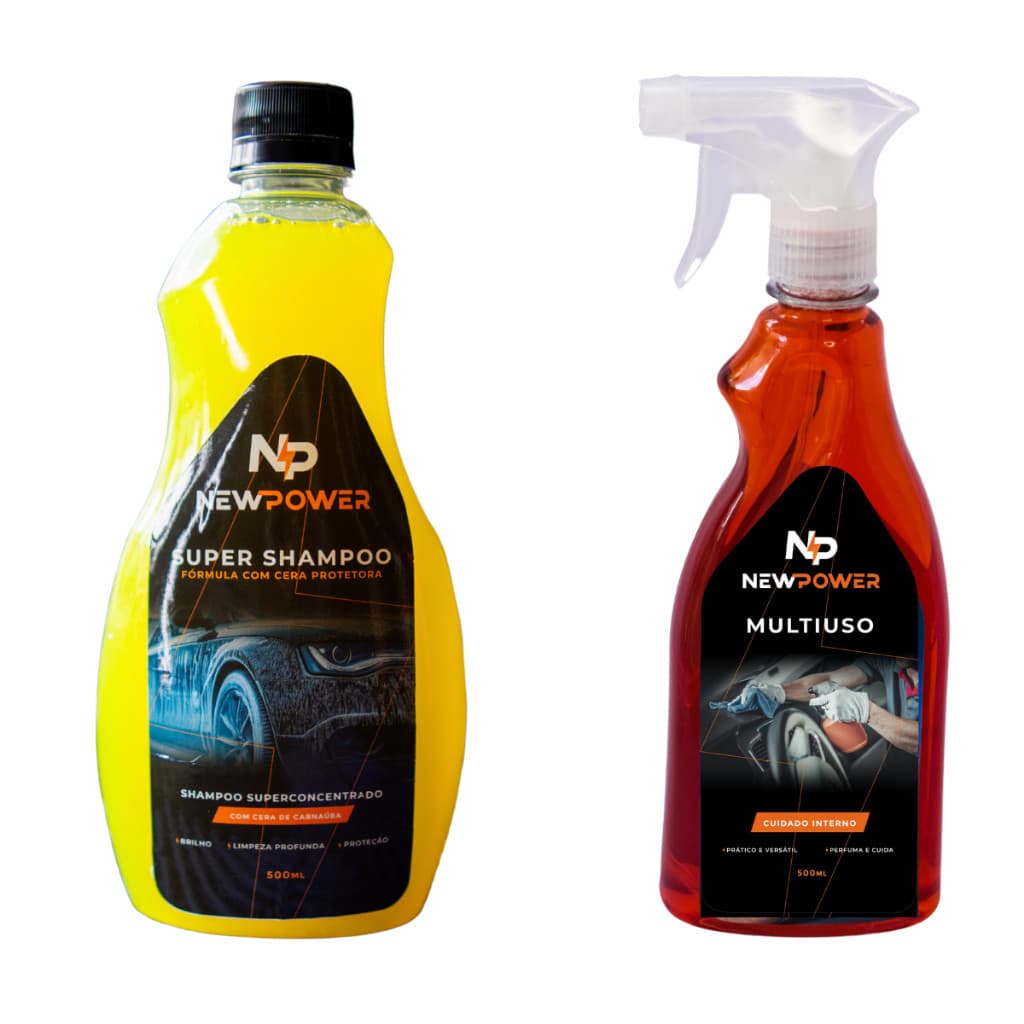 Shampoo Concentrado para limpeza Remove Sujeira + Multiuso Para limpeza Carpetes,bancos e estofados-