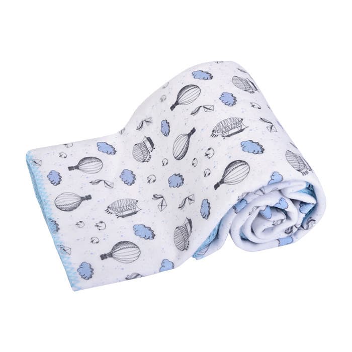 Cobertor Flanelado Estampado Mantinha Bebê 90cm x 110cm Minasrey Loupiot Temas