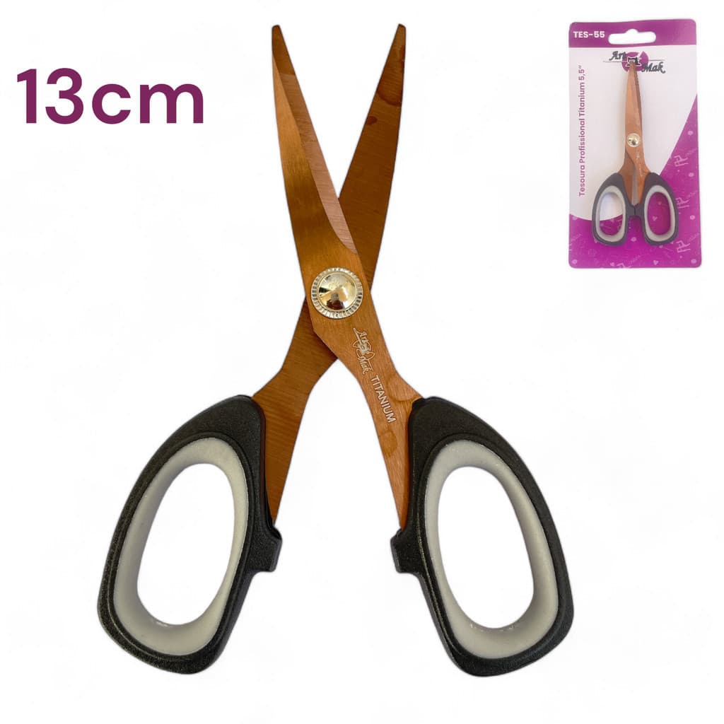 Tesoura De Costura Titanium Artmak 13 Cm