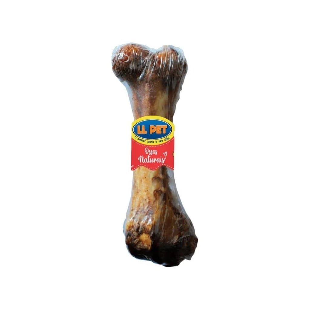 Osso Fêmur Suíno Defumado Pet Petisco Natural Mordedor Para Cachorro Cães