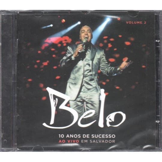 Belo Cd 10 Anos De Sucesso Ao Vivo Em Salvador Vol.2