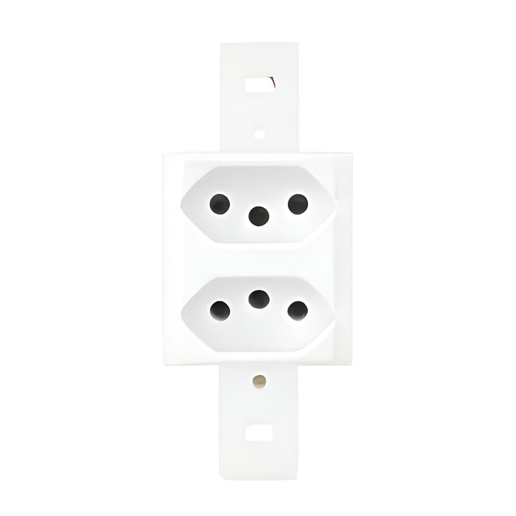 Tomada fame blanc distanciada 20a
