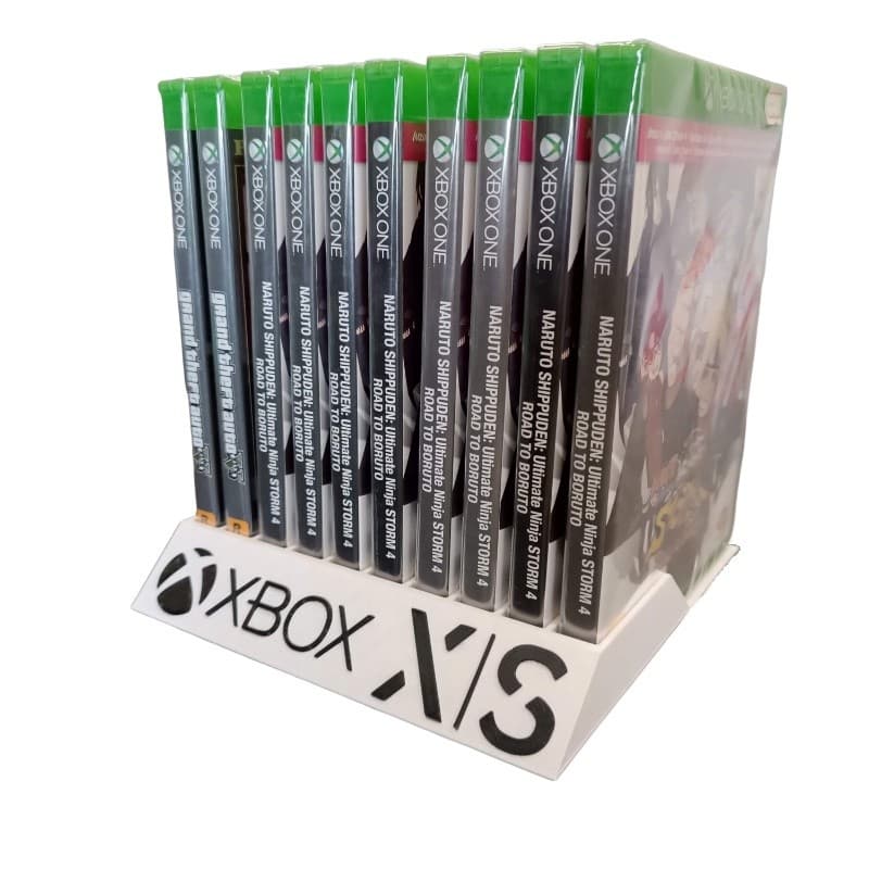 Case Suporte Organizador Jogos PLAYSTATION PS4 PS5 PS3 Xbox One 360 Serie S X Personalizado