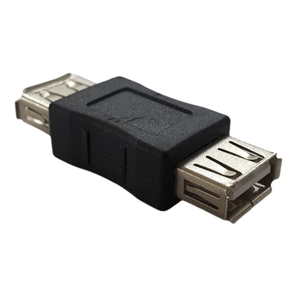 Conector Adaptador Usb 2.0  Femea X Usb 2.0 Femea