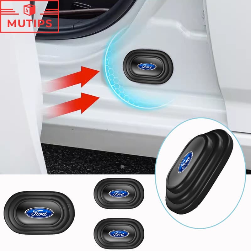 1/4/8/12 Pcs Ford Universal Car Amortecedor Tronco De Porta À Prova De Choque Som Para Ranger Ka Focus mk2 Novo Fiesta Fusion Ecosport Edge Territory