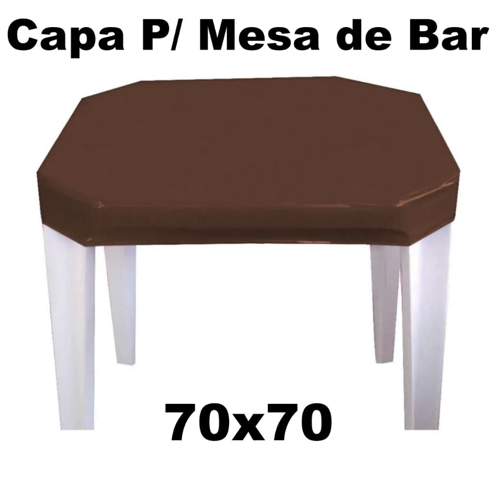 01 Capas Para Mesa De Plástico Restaurantes Bar Lanchonete Impermeável