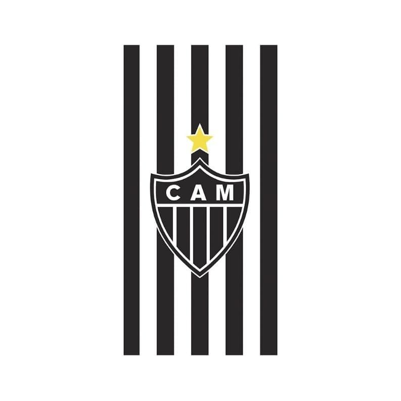 Toalha De Banho E Praia Veludo Time Atlético Mineiro 9 Döhle