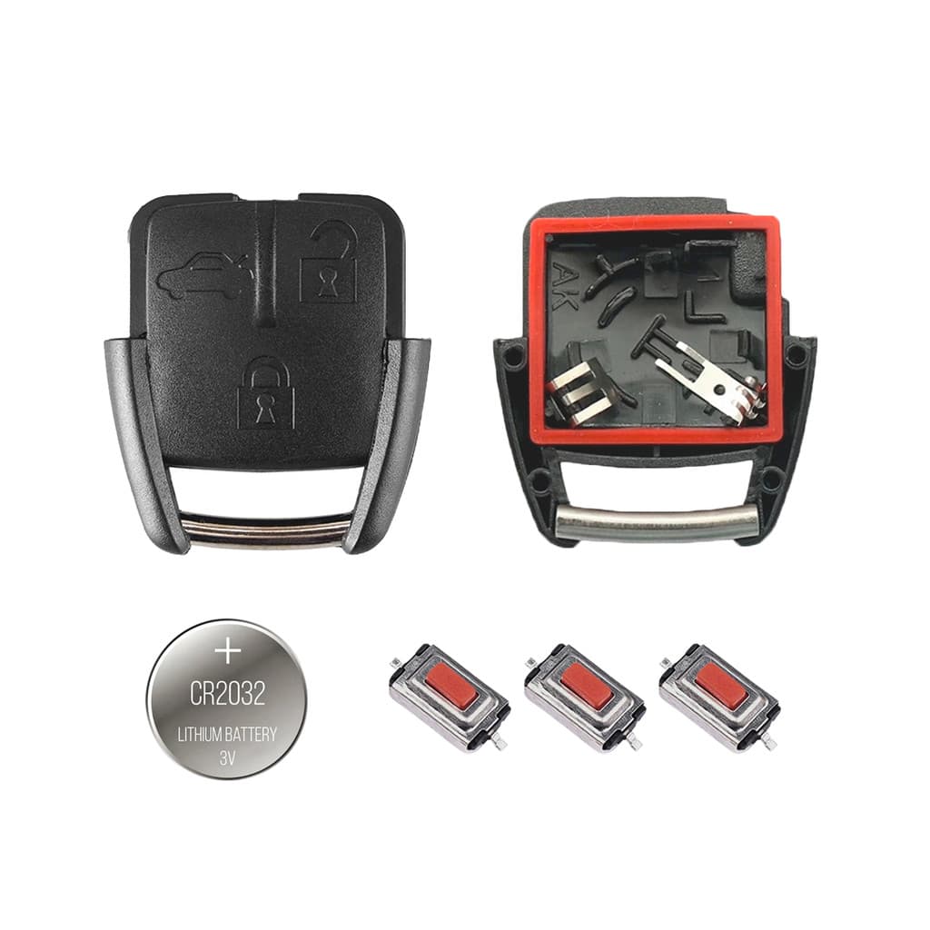 Kit Capa Chave Vectra Astra 2005 2006 2007 2008 2009 A 2011