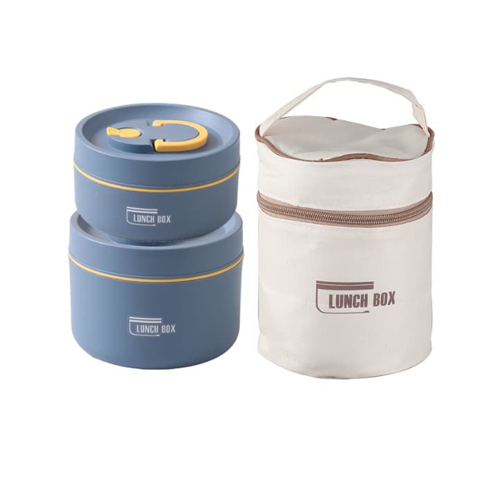 Kit 2 Marmitas Térmicas Premium+ Bolsa Térmica Para Viagem