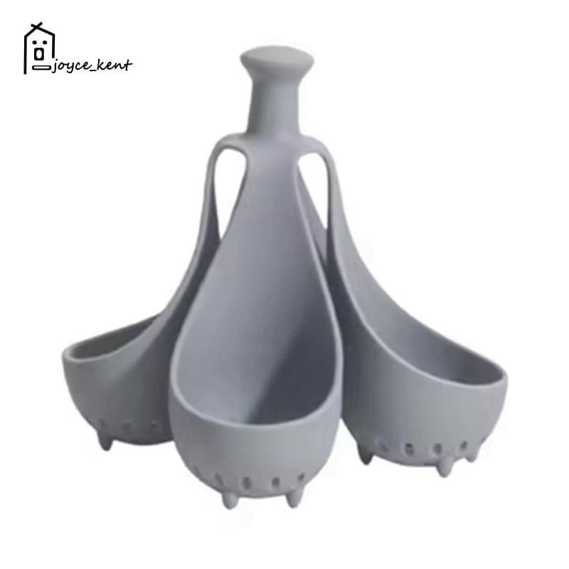 Suporte De Ovo Cozido Alça De Silicone Fogão Bandeja De Vapor Com Anti-Queimadura Para Cozinhar No