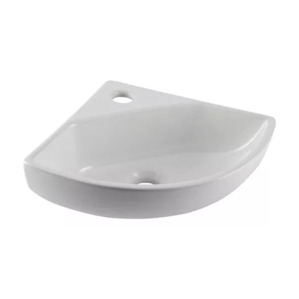 Lavatório Suspenso De Canto P 42X34,5 cm Branco - Celite