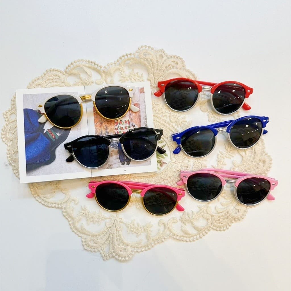 Óculos de sol para bebês, óculos da moda para meninos e meninas