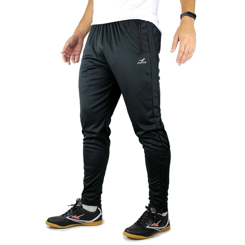 Calça Esportiva E Treino Slim Jogger Finta Black