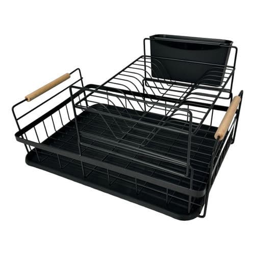 Escorredor De Loucas Em Metal Duplo Bremen 44x31x24cm